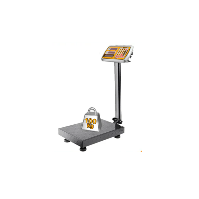 Ingco Rechargeable Digital Platform Scale 100Kg With Led Display, 20G Graduation Hesa31003 1 Ingco Rechargeable Digital Platform Scale 100Kg With Led Display, 20G Graduation Hesa31003