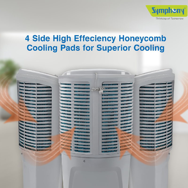 Symphony Desert Air Cooler 80L With Powerful Fan, Honeycomb Pads, I-Pure Technology Winter 80Xl 9 Symphony Desert Air Cooler 80L With Powerful Fan, Honeycomb Pads, I-Pure Technology Winter 80Xl