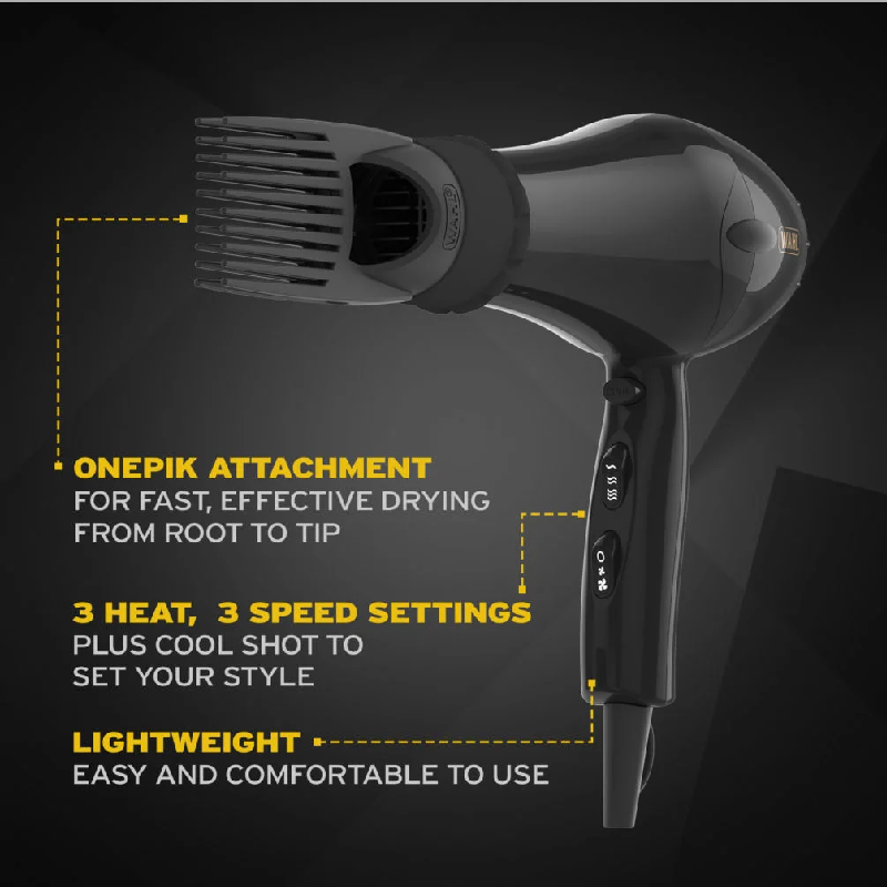 Wahl Pro Style Hair Dryer 1500W Powerpik 2 3026-984 3 Wahl Pro Style Hair Dryer 1500W Powerpik 2 3026-984