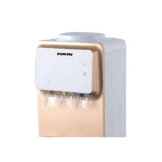 Nikai Water Dispenser 3 Taps Top Load with Refrigerator NWD1900R 3 Taps Hot Normal Cold With Refrigerator Cabinet Anti Bacterial Design