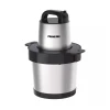 Nikai Chopper 6L Steel Bowl 800W NC994A Stainless Steel Blades 2 Speed With Pulse And Safety Switch