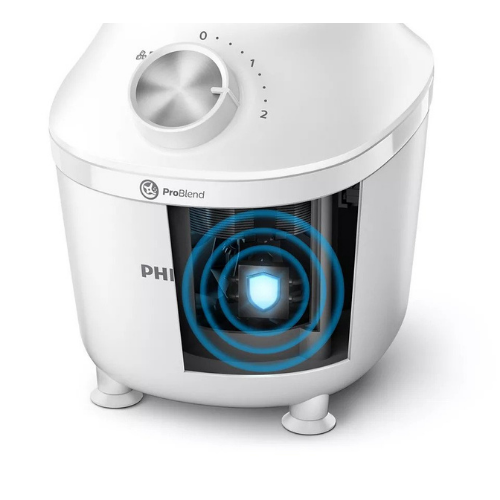 Philips Blender 600W 1.25L Glass Jar Hr2291/20