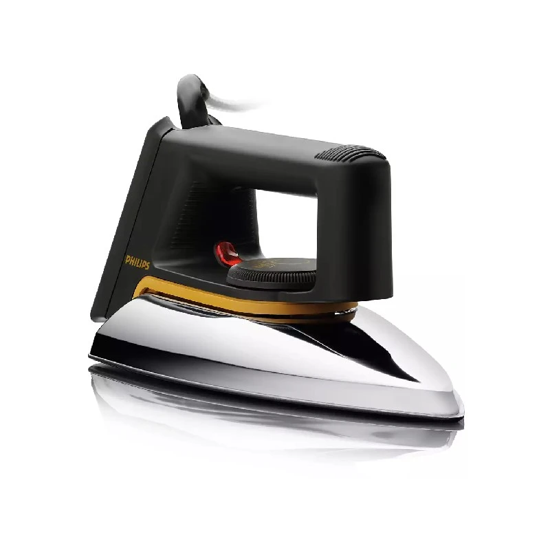 Philips Dry Iron, 1000W, Non Stick, Aluminium Soleplate, 3 Pin Plug, Easy Tempreture Control, 1.9M Cord Length Hd1172/01 1 Philips Dry Iron, 1000W, Non Stick, Aluminium Soleplate, 3 Pin Plug, Easy Tempreture Control, 1.9M Cord Length Hd1172/01