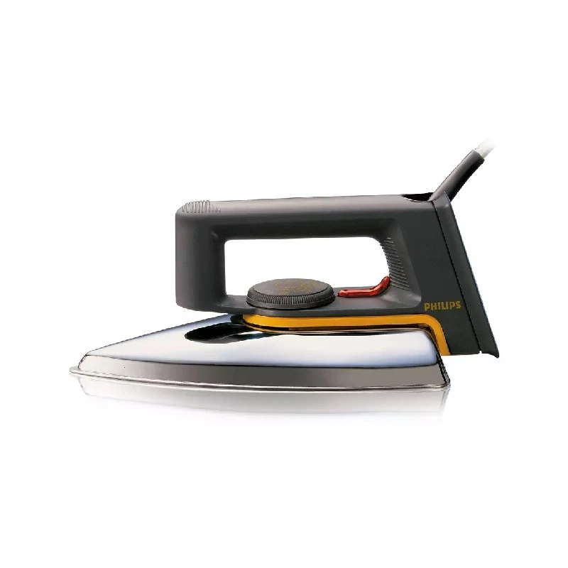 Philips Dry Iron, 1000W, Non Stick, Aluminium Soleplate, 3 Pin Plug, Easy Tempreture Control, 1.9M Cord Length Hd1172/01 2 Philips Dry Iron, 1000W, Non Stick, Aluminium Soleplate, 3 Pin Plug, Easy Tempreture Control, 1.9M Cord Length Hd1172/01
