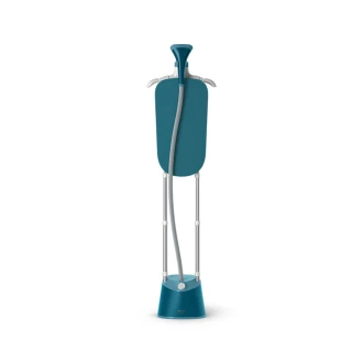 Philips Garment Steamer 1000 Series 1800W with 2 Poles, Integrated Stylemat, 1.8L Detachable Tank, 3 Steam Settings, 36 g/min, Hanger, Brush, Glove STE1040/26