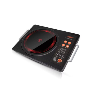 RAF Infrared Cooker Single 3500W Touch Control Cooking Stove Heating Radiant, Large Firepower, Pattern Cooking, Simple Operation R.8046