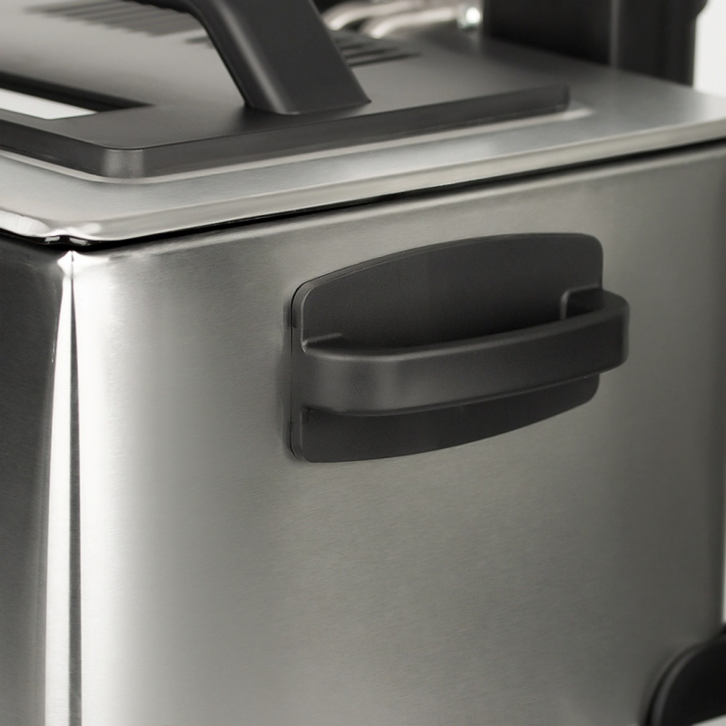 Raf Deep Fryer 7.5L 2000W 2In1 4 Ring Fever,Anti Scalding Design R.5249