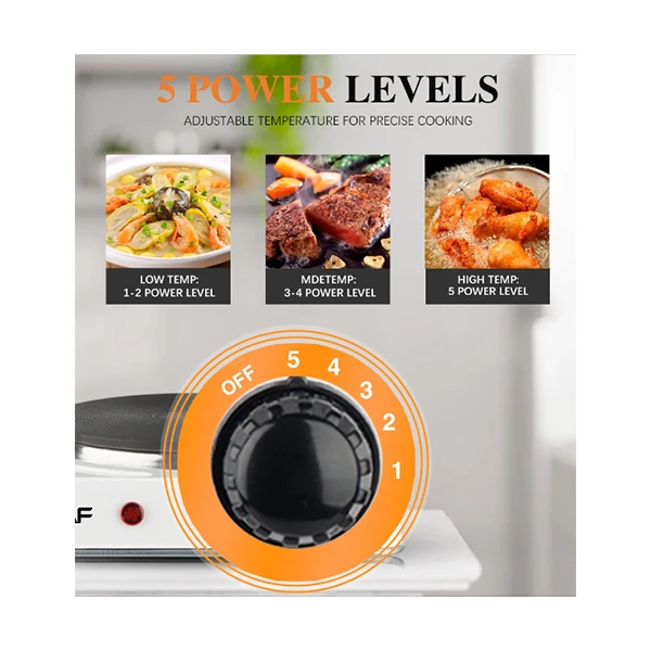 Raf Hotplate 8L 1000W Single, Uniform Heat, Simple Operation R.8010 A 3 Raf Hotplate 8L 1000W Single, Uniform Heat, Simple Operation R.8010 A