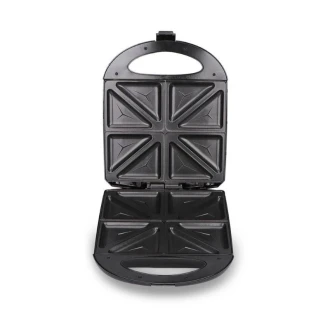 RAF Sandwich Maker 1400W 4 Slice Double-Sided Heating, Non-Stick Coated R.2290