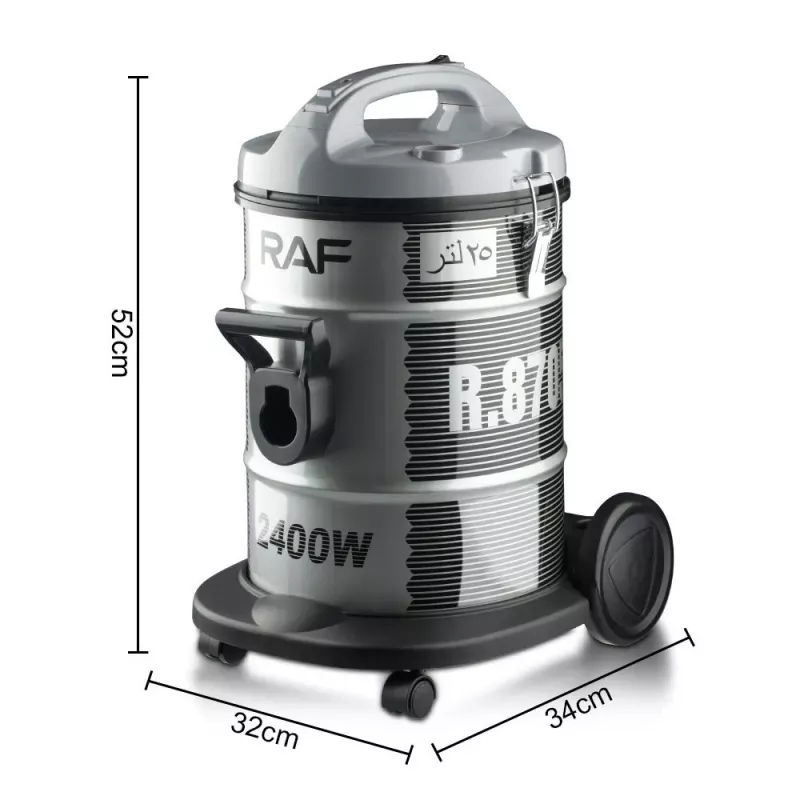 Raf Vaccum Cleaner 21L 2400W Dry Clogging Protection, Strong Suction, Dust Separation R.8705 13 Raf Vaccum Cleaner 21L 2400W Dry Clogging Protection, Strong Suction, Dust Separation R.8705