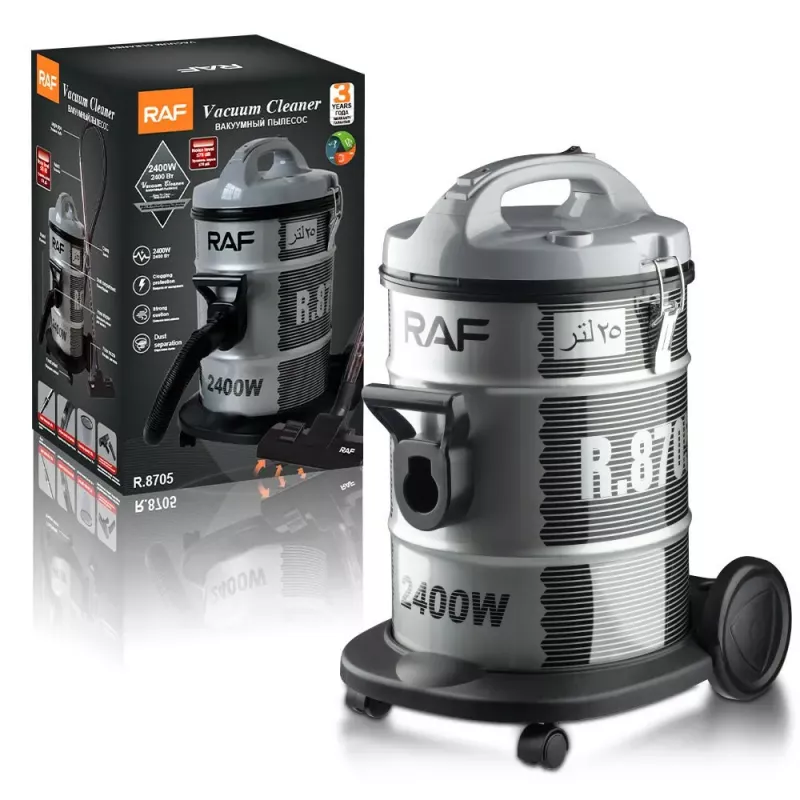 Raf Vaccum Cleaner 21L 2400W Dry Clogging Protection, Strong Suction, Dust Separation R.8705 14 Raf Vaccum Cleaner 21L 2400W Dry Clogging Protection, Strong Suction, Dust Separation R.8705