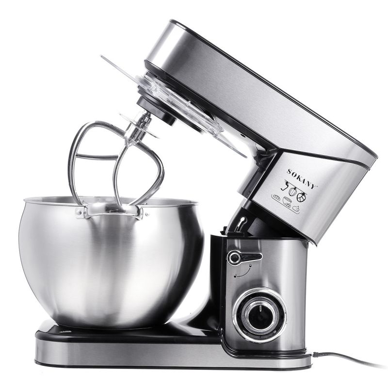 Sokany Electric Stand Mixer 2000W 10L 6 Speed + Pulse 3 Attachments Sc-623 2 Sokany Electric Stand Mixer 2000W 10L 6 Speed + Pulse 3 Attachments Sc-623
