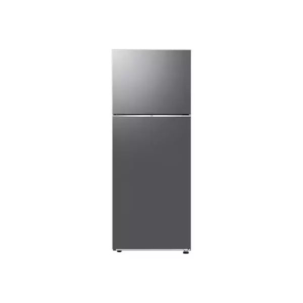 Samsung Refrigerator 465L Double Door, No Frost, Multi Flow Cooling, Deodorizer, Twist Ice Maker, Tempered Glass, Smart Things,Wi-Fi Silver Rt47Cg6631S9Ut