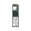 Transcend Internal SSD 512GB, M.2 2280, PCIe Gen3x4, M-Key, 3D TLC, DRAM-less, RAID Engine and LDPC, Dynamic Thermal Throttling Mechanism TS512GMTE110S