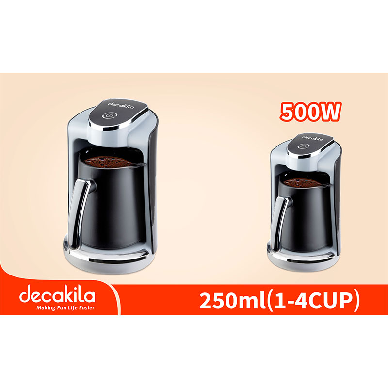 Decakila Coffee Maker 250Ml Plastic Jug 4 Cups Capacity 500W Kecf030B Power Off Automatically When Boiling Built In Water Level Indicator 2 Decakila Coffee Maker 250Ml Plastic Jug 4 Cups Capacity 500W Kecf030B Power Off Automatically When Boiling Built In Water Level Indicator