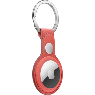 Apple AirTag FineWoven Key Ring Coral