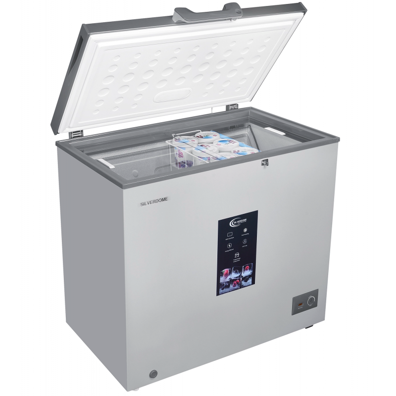 Silverdome Convertible Chest Freezer 198L, Defrost, Fast Freezing, Tropicalized Compressor With Cool Pack, Energy Efficient Cfm-200 3 Silverdome Convertible Chest Freezer 198L, Defrost, Fast Freezing, Tropicalized Compressor With Cool Pack, Energy Efficient Cfm-200