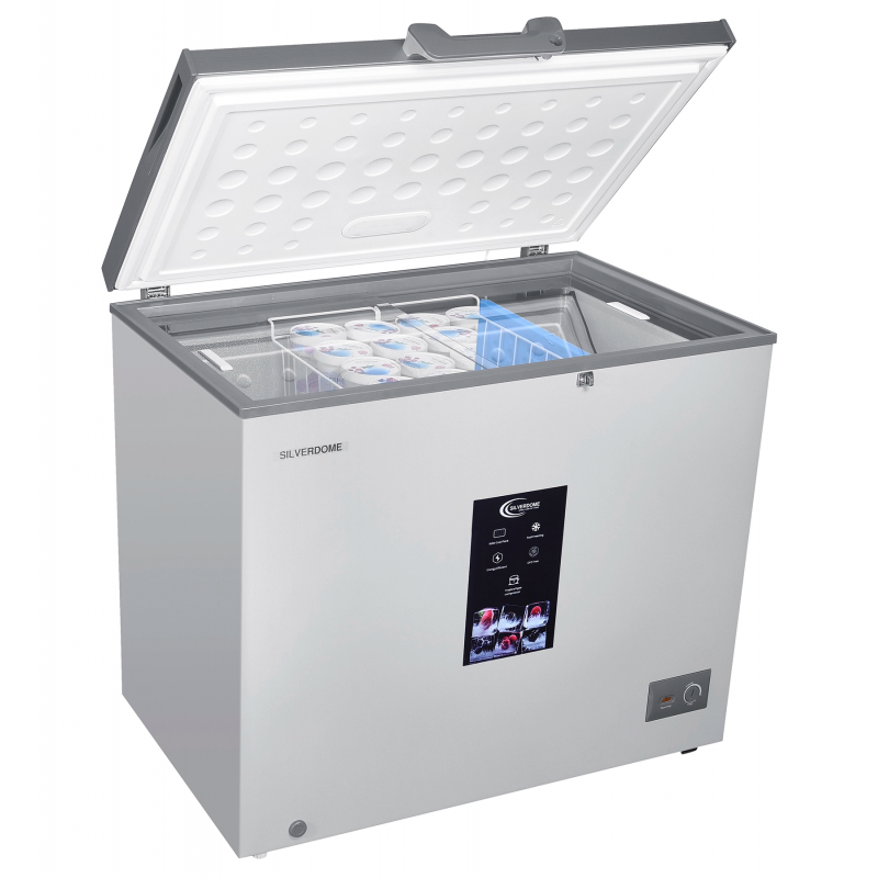 Silverdome Convertible Chest Freezer 251L, Defrost, Fast Freezing, Tropicalized Compressor With Cool Pack, Energy Efficient Cfm-251 4 Silverdome Convertible Chest Freezer 251L, Defrost, Fast Freezing, Tropicalized Compressor With Cool Pack, Energy Efficient Cfm-251
