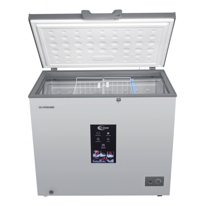 Silverdome Convertible Chest Freezer 251L, Defrost, Fast Freezing, Tropicalized Compressor With Cool Pack, Energy Efficient Cfm-251 2 Silverdome Convertible Chest Freezer 251L, Defrost, Fast Freezing, Tropicalized Compressor With Cool Pack, Energy Efficient Cfm-251