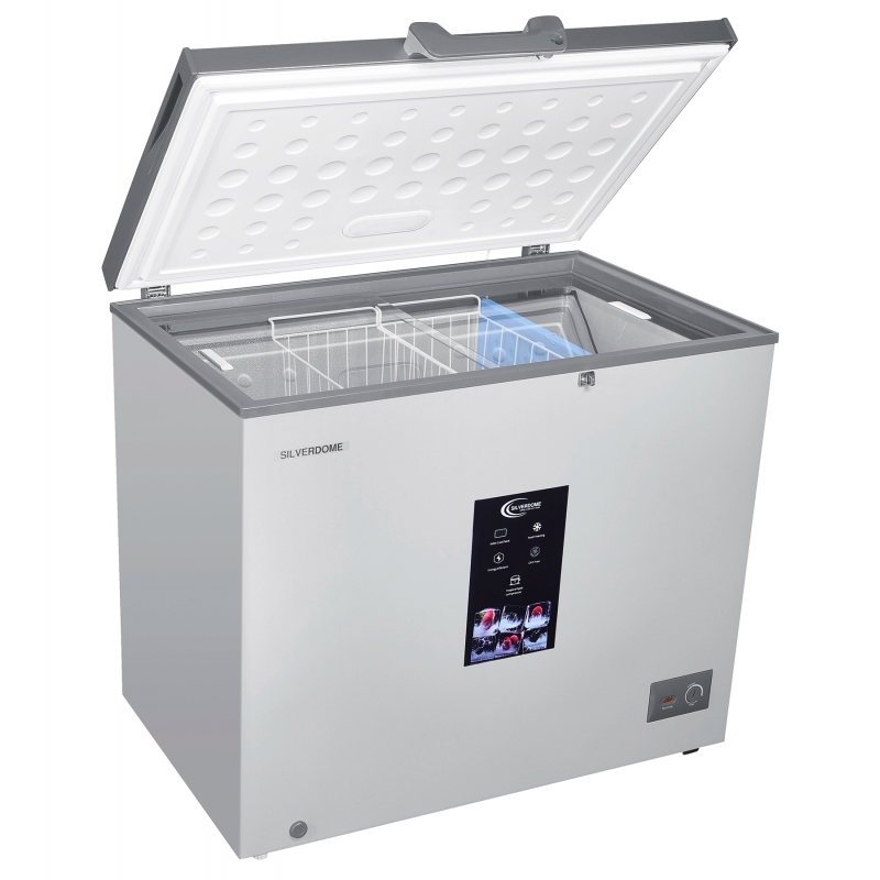 Silverdome Convertible Chest Freezer 251L, Defrost, Fast Freezing, Tropicalized Compressor With Cool Pack, Energy Efficient Cfm-251 5 Silverdome Convertible Chest Freezer 251L, Defrost, Fast Freezing, Tropicalized Compressor With Cool Pack, Energy Efficient Cfm-251
