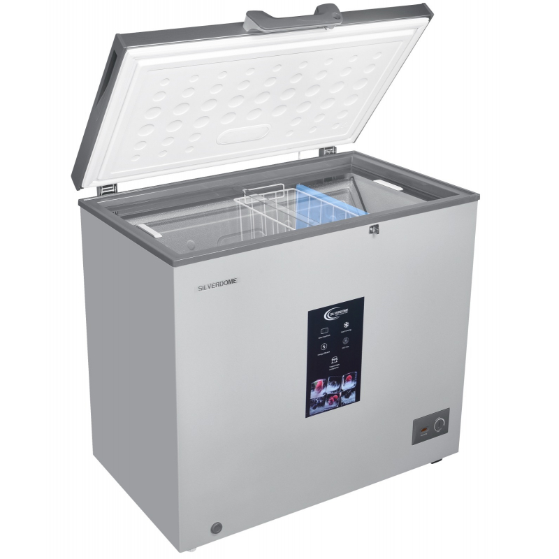 Silverdome Convertible Chest Freezer 251L, Defrost, Fast Freezing, Tropicalized Compressor With Cool Pack, Energy Efficient Cfm-251 3 Silverdome Convertible Chest Freezer 251L, Defrost, Fast Freezing, Tropicalized Compressor With Cool Pack, Energy Efficient Cfm-251