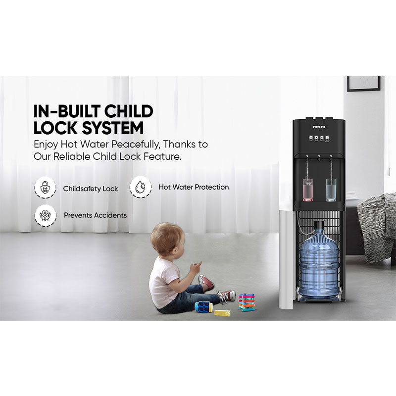 Nikai Water Dispenser 3 Taps Bottom Load With Pump Nwd4000Bs 3 Taps Hot Normal And Cold Compressor Cooling Steel Tank Anti Bacterial Design 5 Nikai Water Dispenser 3 Taps Bottom Load With Pump Nwd4000Bs 3 Taps Hot Normal And Cold Compressor Cooling Steel Tank Anti Bacterial Design