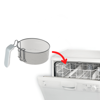 Moulinex Deep Fryer 1Kg/1.8L Capacity 1470W Adjustable Thermostat White Af203127 3 Moulinex Deep Fryer 1Kg/1.8L Capacity 1470W Adjustable Thermostat White Af203127