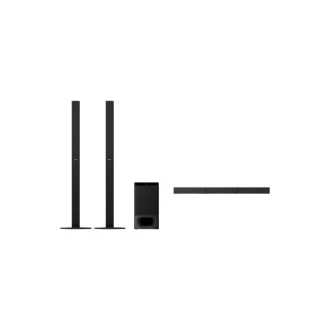 Sony Home Cinema Soundbar System 5.1ch 1000W with 2 Tall Boy Rear Speakers-not Wireless HT-S 700