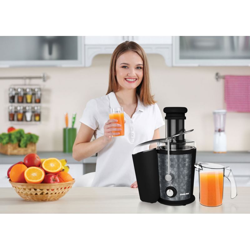 Nikai Juicer Extractor Metal Handle 800W Nj9600 2 Speed With Pulse Function With Steel Filter Basket Overheat Protector Powerful Turo Motor 2 Nikai Juicer Extractor Metal Handle 800W Nj9600 2 Speed With Pulse Function With Steel Filter Basket Overheat Protector Powerful Turo Motor