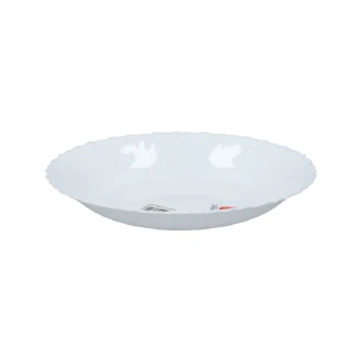 Luminarc Feston Soup Plate 23cm White P4469 (Pack of 6Pcs)