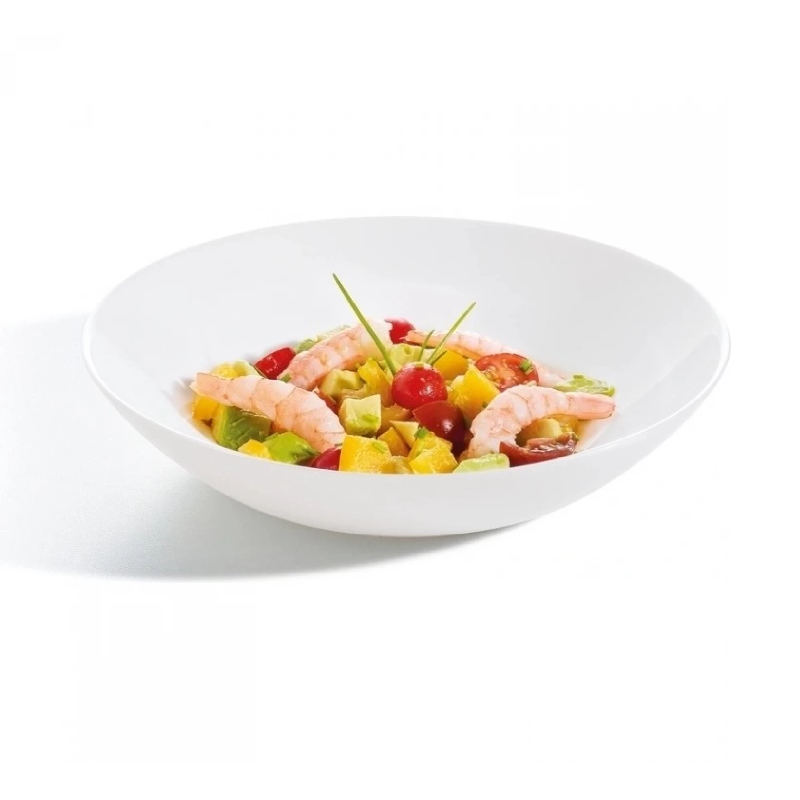 Luminarc Diwali Soup Plate 20Cm White P6039 (Pack Of 6Pcs) 2 Luminarc Diwali Soup Plate 20Cm White P6039 (Pack Of 6Pcs)
