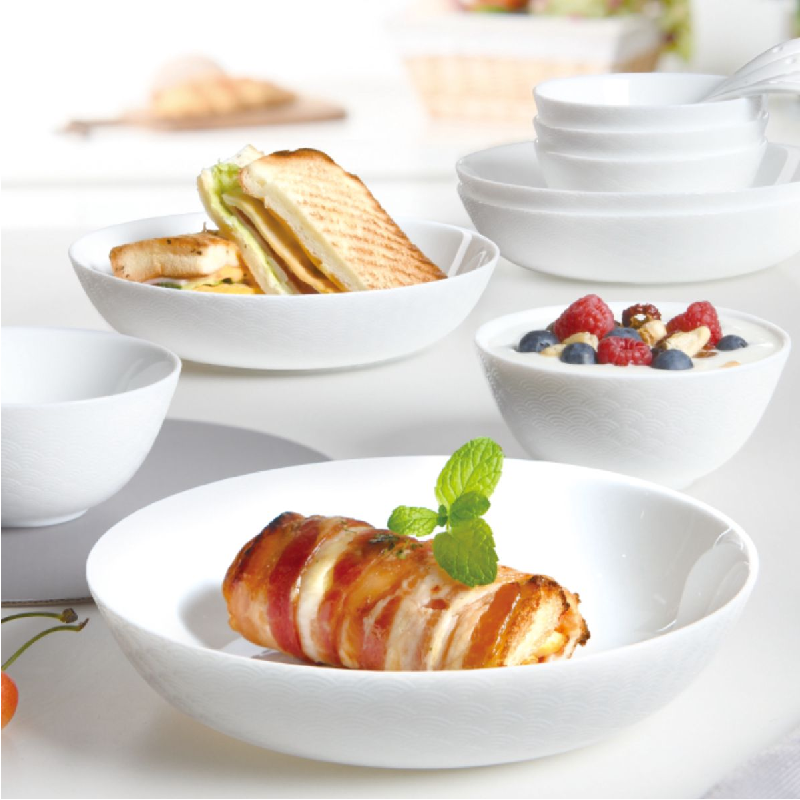 Luminarc Diwali Shell Structure Dinner Plate 25Cm Q1658 (Pack Of 6Pcs) 3 Luminarc Diwali Shell Structure Dinner Plate 25Cm Q1658 (Pack Of 6Pcs)