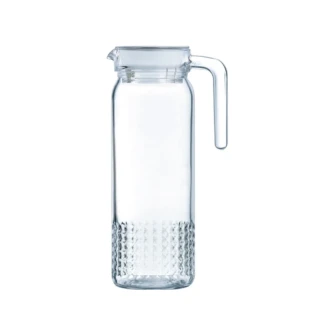 Luminarc Dona Embossment Twinkle Glass Jug 1L Transparent Q0435