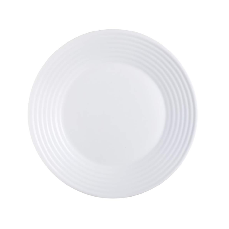 Luminarc Harena Dinner Plate 27Cm White N5804 (Pack Of 6Pcs) 1 Luminarc Harena Dinner Plate 27Cm White N5804 (Pack Of 6Pcs)