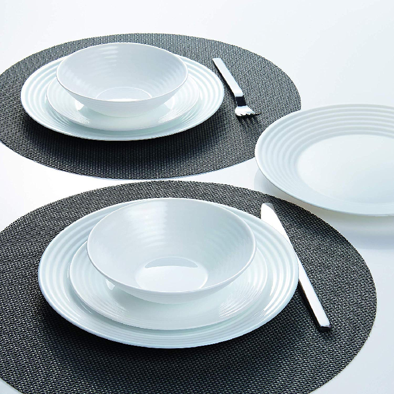 Luminarc Harena Dinner Plate 27Cm White N5804 (Pack Of 6Pcs) 5 Luminarc Harena Dinner Plate 27Cm White N5804 (Pack Of 6Pcs)