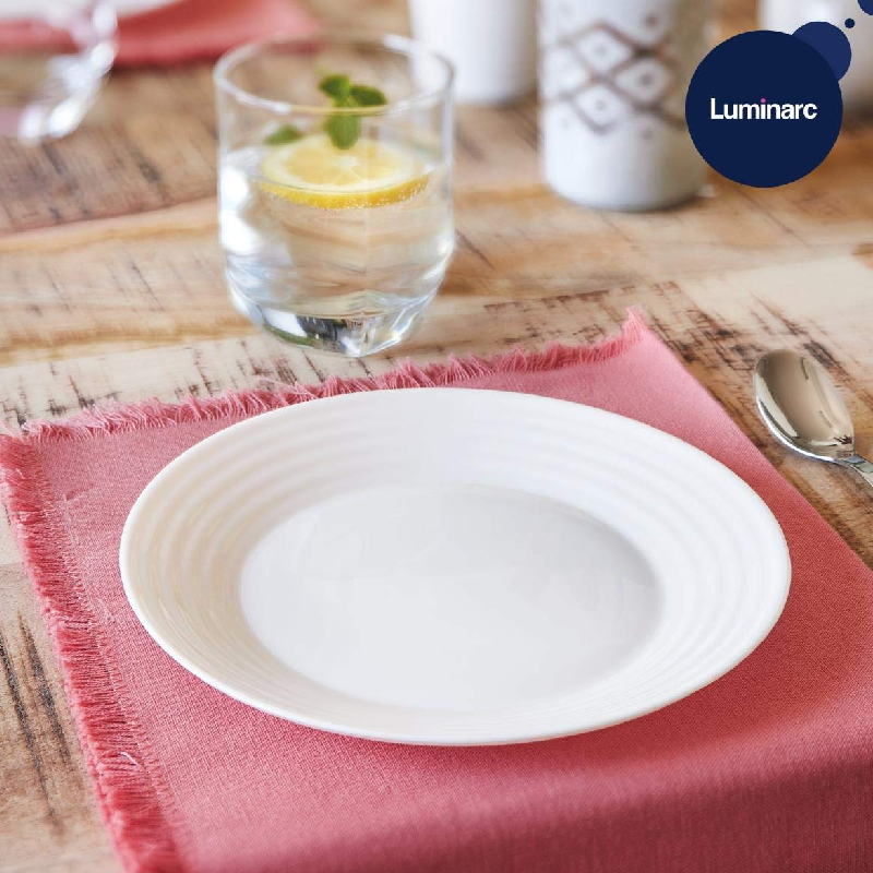 Luminarc Harena Dinner Plate 27Cm White N5804 (Pack Of 6Pcs) 3 Luminarc Harena Dinner Plate 27Cm White N5804 (Pack Of 6Pcs)