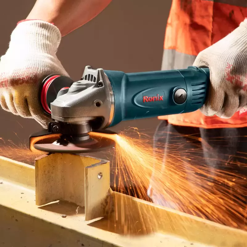 Ronix Angle Grinder 125Mm (5-Inch) | Powerful Motor Up To 30000 Rpm, Variable Speed 3000-11000 Rpm, Direct Airflow System, Ergonomic Design For Long Hours, 2-Position Side Handle For Improved Performance 1200W 3102K 2 Ronix Angle Grinder 125Mm (5-Inch) | Powerful Motor Up To 30000 Rpm, Variable Speed 3000-11000 Rpm, Direct Airflow System, Ergonomic Design For Long Hours, 2-Position Side Handle For Improved Performance 1200W 3102K