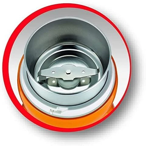 Moulinex Coffee Grinder Orange 180W 50Gm No Filter Ar110O27 5 Moulinex Coffee Grinder Orange 180W 50Gm No Filter Ar110O27