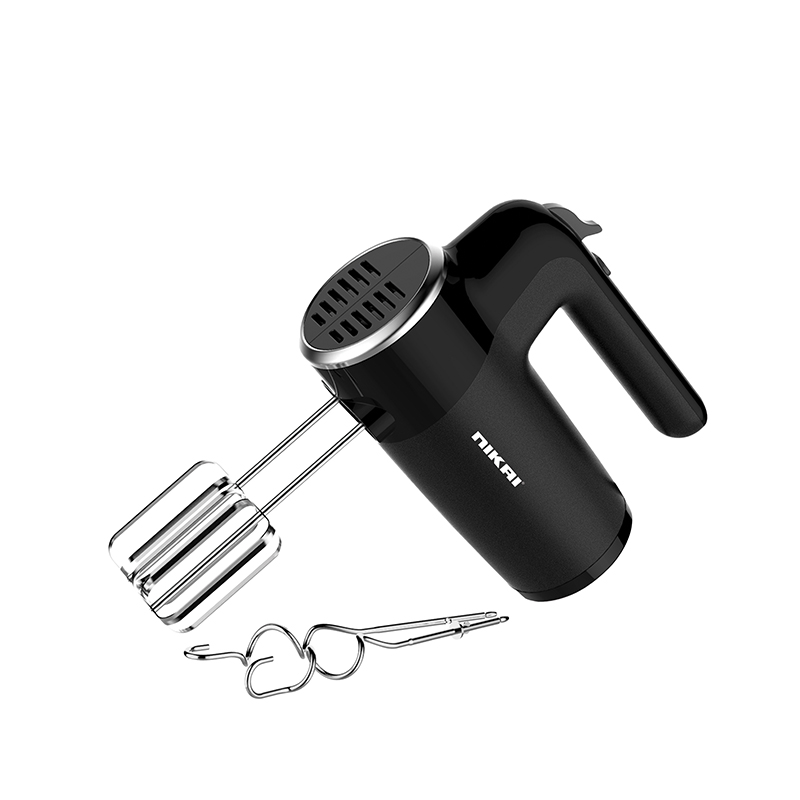 Nikai Hand Mixer 6 Speeds With Turbo Function 300W Nh989A1 2 Beaters For Eggs And Cream And 2 Hooks For Mixing Dough With Easy Eject Button 1 Nikai Hand Mixer 6 Speeds With Turbo Function 300W Nh989A1 2 Beaters For Eggs And Cream And 2 Hooks For Mixing Dough With Easy Eject Button