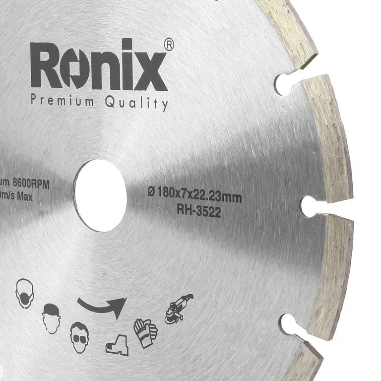 Ronix Granite Cutting Disc (4&Quot; | 4.5&Quot; | 5&Quot; | 7&Quot; | 9&Quot;) Designed For Use With Angle Grinders And Tile Cutters Cutting All Types Of Granite And Marble Rh-3522 3 Ronix Granite Cutting Disc (4&Quot; | 4.5&Quot; | 5&Quot; | 7&Quot; | 9&Quot;) Designed For Use With Angle Grinders And Tile Cutters Cutting All Types Of Granite And Marble Rh-3522