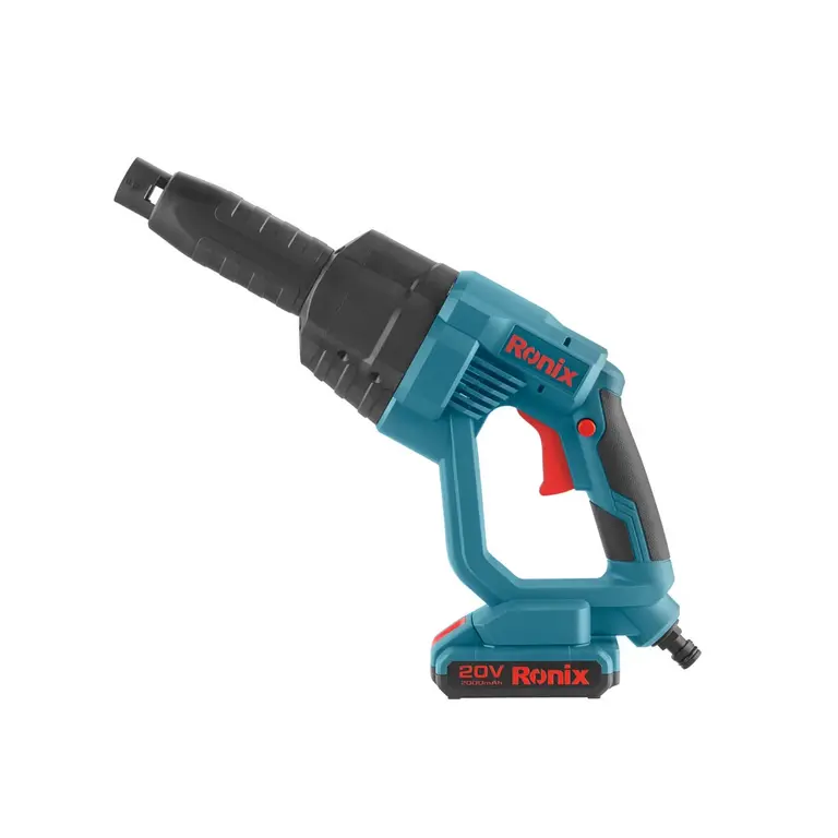 Ronix Cordless High-Pressure Washer 24.5Bar 20Vx2Ah 8930 1 Ronix Cordless High-Pressure Washer 24.5Bar 20Vx2Ah 8930