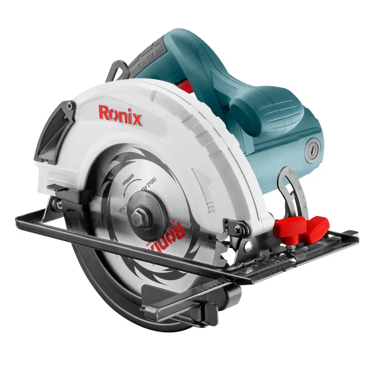 Ronix Power Circular Saw With Laser Guide - 2800W, 4600 Rpm, And 235Mm Blades, Model 4323, For Precision Cutting And Enhanced Performance. 4 Ronix Power Circular Saw With Laser Guide - 2800W, 4600 Rpm, And 235Mm Blades, Model 4323, For Precision Cutting And Enhanced Performance.