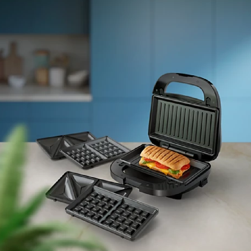 Philips 3In1 Sandwich, Panini &Amp; Waffle Maker 5000 Series 750W With Removable Nonstick Plates Hd2350/80 10 Philips 3In1 Sandwich, Panini &Amp; Waffle Maker 5000 Series 750W With Removable Nonstick Plates Hd2350/80