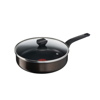 Tefal Easy Cook Sautepan 24cm Non Electric B5543202 aluminium material heat indicator thermo signal dishwasher safe made in france