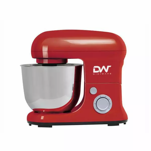 Digiwave Stand Mixer 800W 5L 8 Speeds 3 Attachments Red Dw-Stm1301 1 Digiwave Stand Mixer 800W 5L 8 Speeds 3 Attachments Red Dw-Stm1301