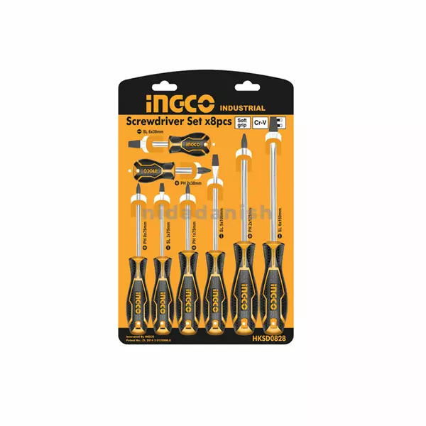 Ingco Screwdriver Set 8Pcs Hksd0828 1 Ingco Screwdriver Set 8Pcs Hksd0828
