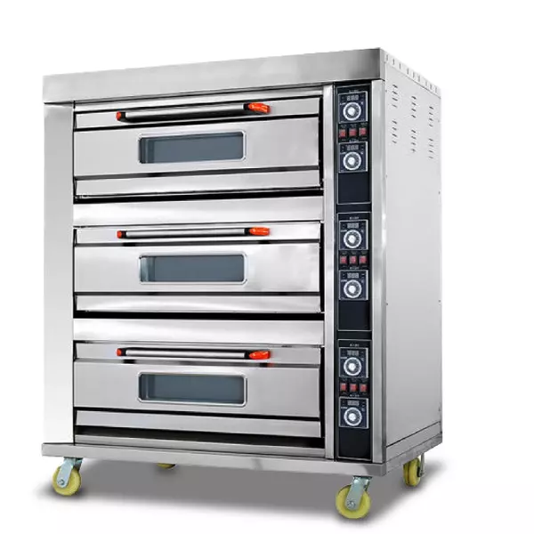 Generic Commercial Gas Baking Oven 3 Door 6 Tray 1 Generic Commercial Gas Baking Oven 3 Door 6 Tray