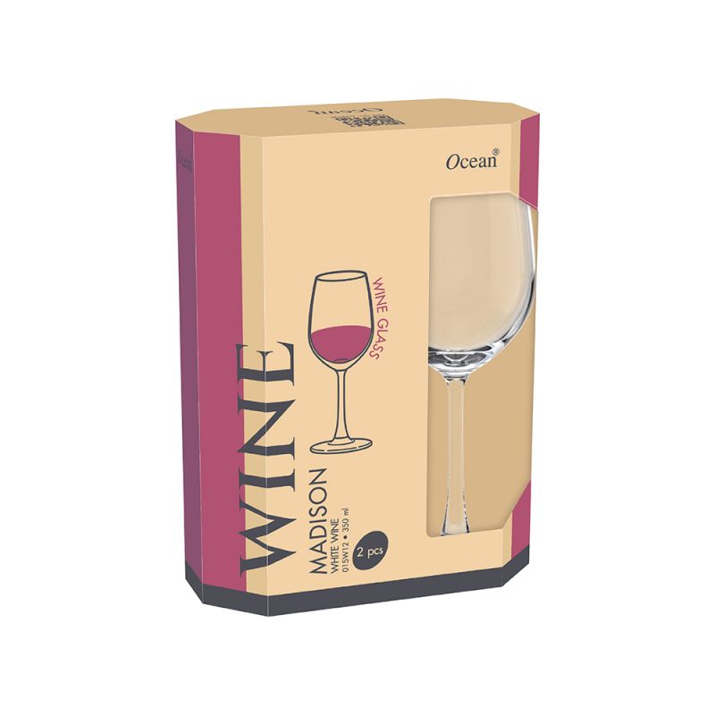 Ocean Wine Glass 2Pcs Madison White Wine 350Ml Fine Rim Stemware 3015W1202G0003 5 Ocean Wine Glass 2Pcs Madison White Wine 350Ml Fine Rim Stemware 3015W1202G0003