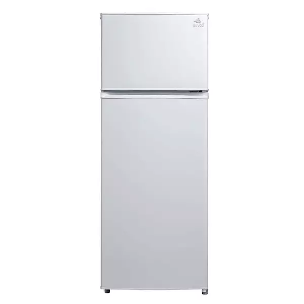 Evvoli Top Double Door Refrigerator Wihte Evrfm-225L 1 Evvoli Top Double Door Refrigerator Wihte Evrfm-225L