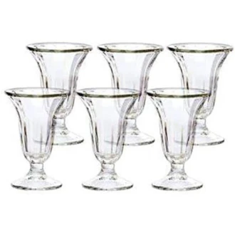 Ocean Ice Cream Glass 6pcs Alaska Sundae 225ml 1P00315L